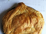 Galette des rois à la crème d'amande et crème de marron