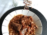 Ragout de boeuf aux haricots en grains plat sénégalais