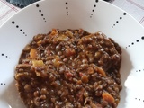 Ragout de boeuf aux lentilles