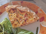 Tarte fromage blanc et tomates