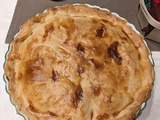 Tourte aux champignons et boudins blancs