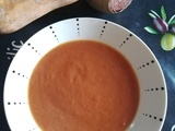 Velouté de courge et betterave