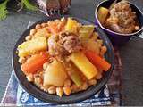 Couscous aux légumes et à la Pomme de terre