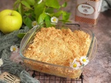 Crumble Pomme Poire à la Fève de Tonka