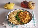 Curry de Courge et Spaetzle Recette Express