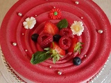 Entremets à la Fraise