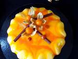 Entremets Carotte Orange Physalis