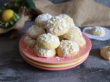 Lemon Crinkles ou Craquelés au Citron