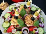 Mini Burger au Chia et Salade de Crudités