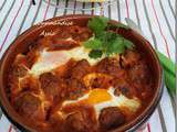 Tajine Marocain boulettes de Viande Hachée et Oeuf