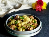 Tajine Olive au Fenouil et Boulettes de Viande Hachée