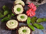 Tartelettes Fleurs Chocolat Framboises