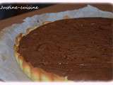 Tarte au brownie