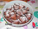 Beignets petits coeur de carnaval