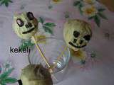 Cakes pops de la mort pour Halloween