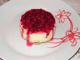 Cheesecake aux groseilles