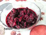 Compote de fruits rouges