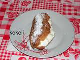 Eclair à la chantilly