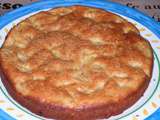 Gâteau aux pommes et fromage blanc