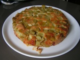 Gâteau tatin à la rhubarbe