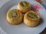 Petits moelleux aux kiwis