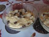 Riz au lait aux raisins secs