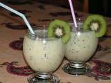 Smoothie banane kiwi