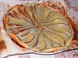 Tarte aux poires et roquefort