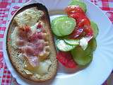 Tartine du bistrot au cantal