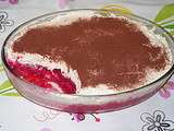 Tiramisu aux fruits rouges