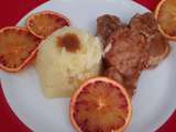 Filet mignon de porc aux oranges sanguines