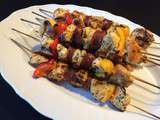 Brochettes poulet ch