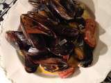 Moules au chorizo curry