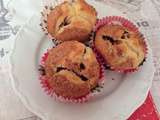 Muffin cœur nutella pralin