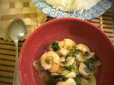 Bouillon Piquant aux Crevettes