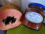 Confiture de Papaye, Rhum et Gingembre