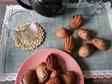 Madeleines Fondantes au Chocolat