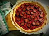 Tarte à la Saucisse Fumée façon Rougail Créole