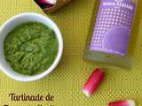 Tartinade de Fanes de Radis, Gingembre et Sésame