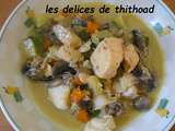 Blanquette de poisson (cours de cuisine septembre 2017)