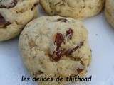 Cookies aux flocons d'avoine et raisins secs