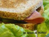 Croque monsieur à l'ananas et au jambon