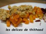 Crumble de carottes au i-cook'in ou pas