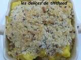 Crumble de poulet à la mangue