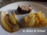 Filet mignon de porc au pavot et compotée de fruits