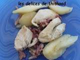 Filets de poulet aux poires