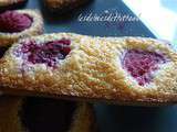 Financiers framboises et christmas tea