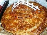 Galette des rois aux pommes, poires et pavot