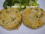 Galettes de crabe