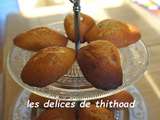 Madeleines sarrasin et miel (au i-cook'in ou pas)